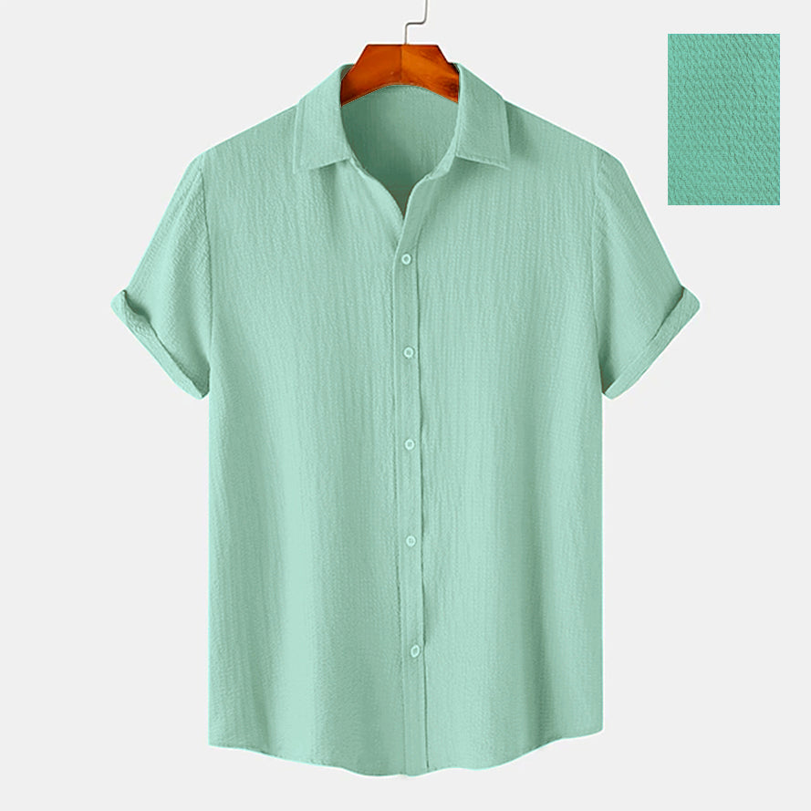 Faded Green Attire Shirt – trailored texture